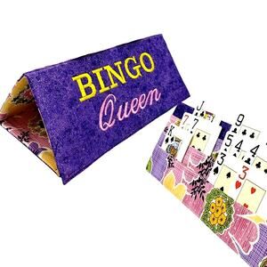 Hands Free Bingo Queen Playing Card Holder for all games plus Bingo tab dab